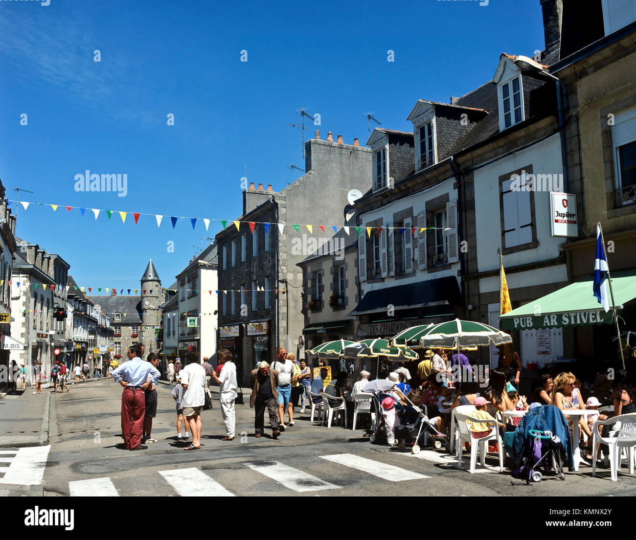 9778. Finistere, Pont L'Abbe, Brittany, France Stock Photo Alamy