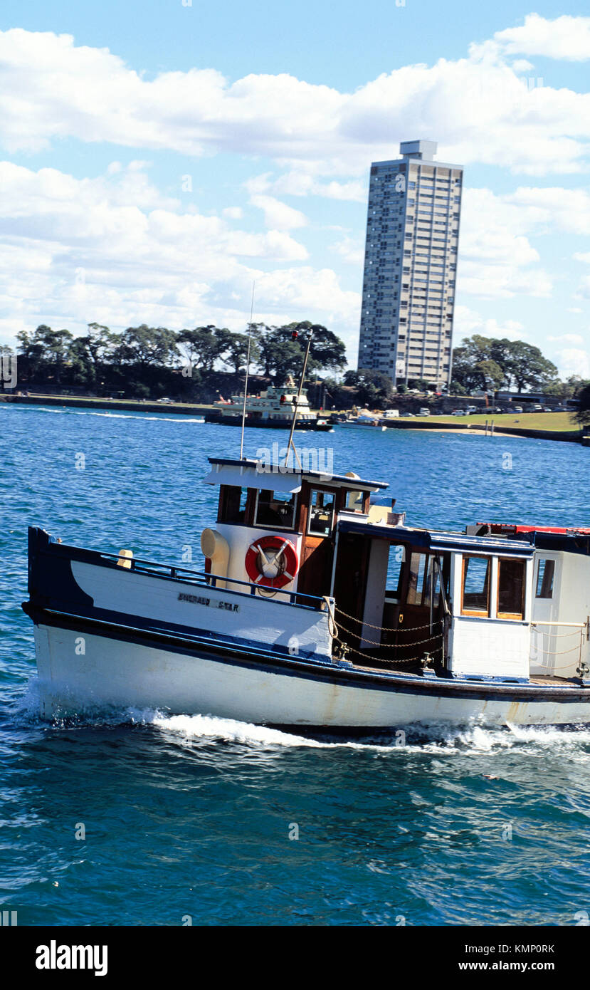 Old Small Ferry Sydney Australia Stock Photo 167670039 Alamy