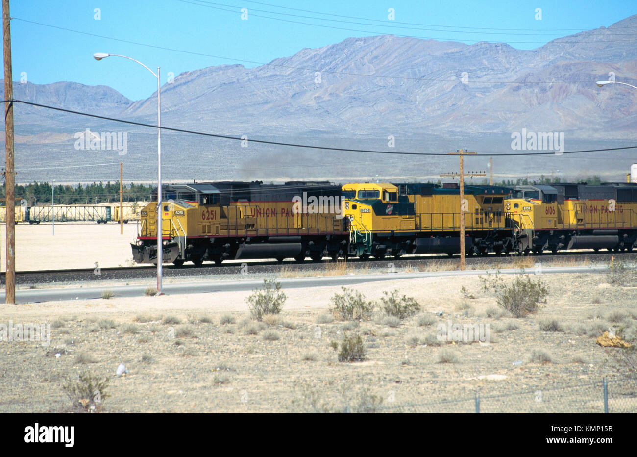 Union Pacific freight train. California. USA Stock Photo Alamy