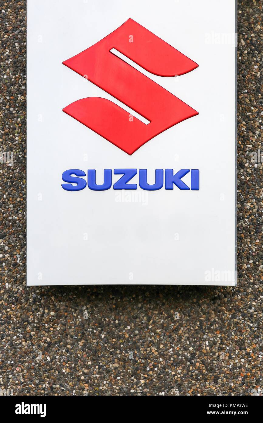 Suzuki Auto Logo Text Und Zeichen Marke Japanische Multinationale