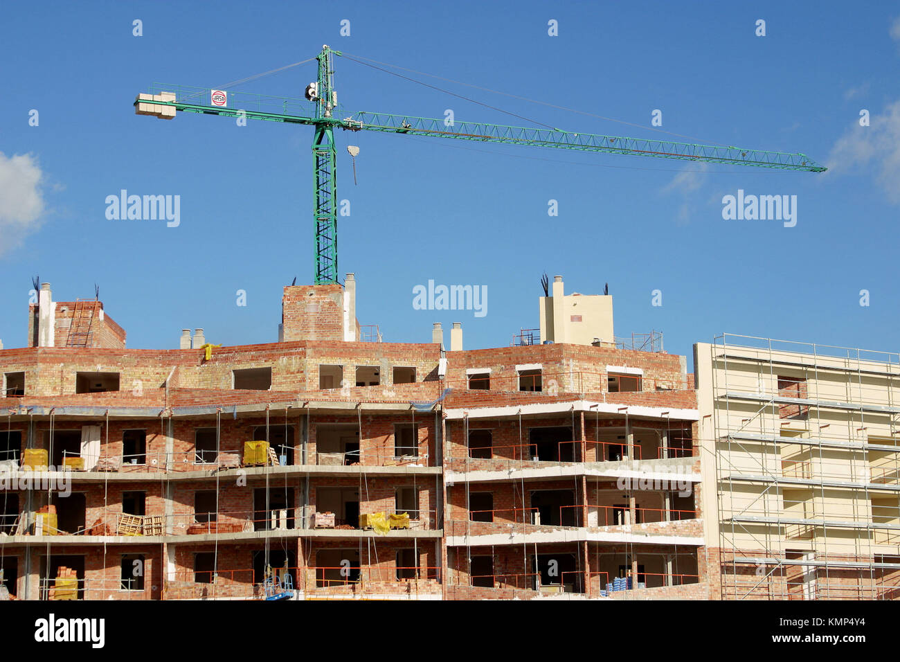 Apartment block under construction Stock Photo Alamy