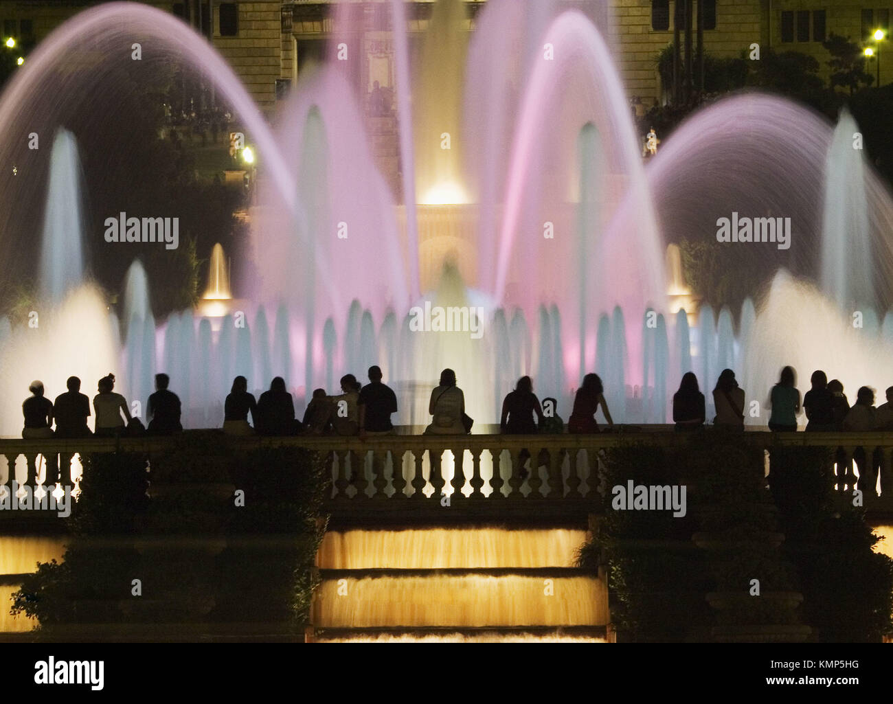 Font Màgica (´Magic Fountain´). Barcelona. Spain Stock Photo Alamy