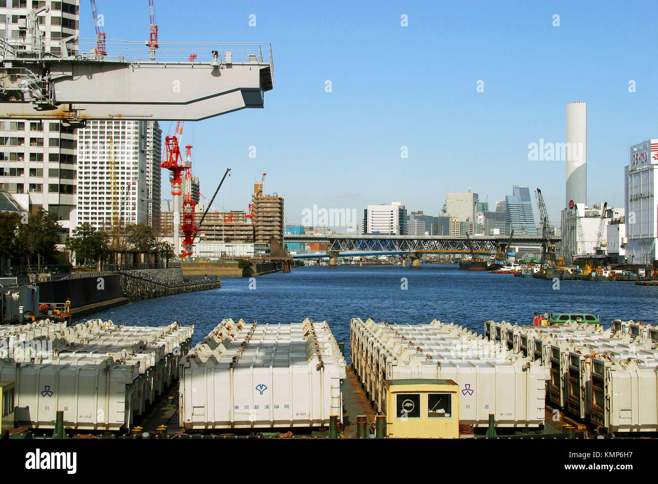 Harbour. Tokyo. Japan Stock Photo Alamy