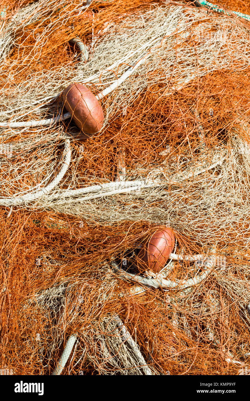 Net used to catch fish Stock Photo Alamy