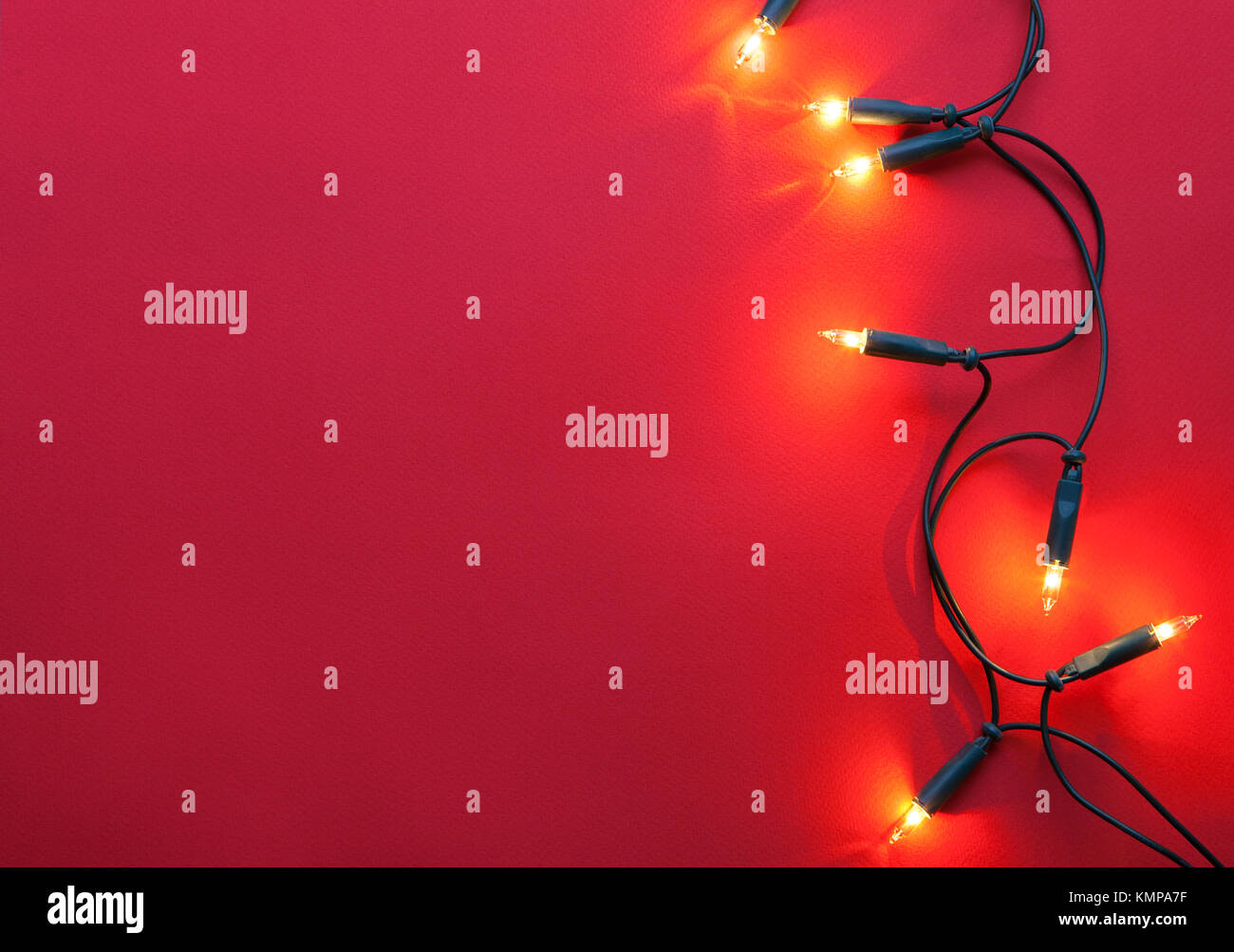 paper garland lights