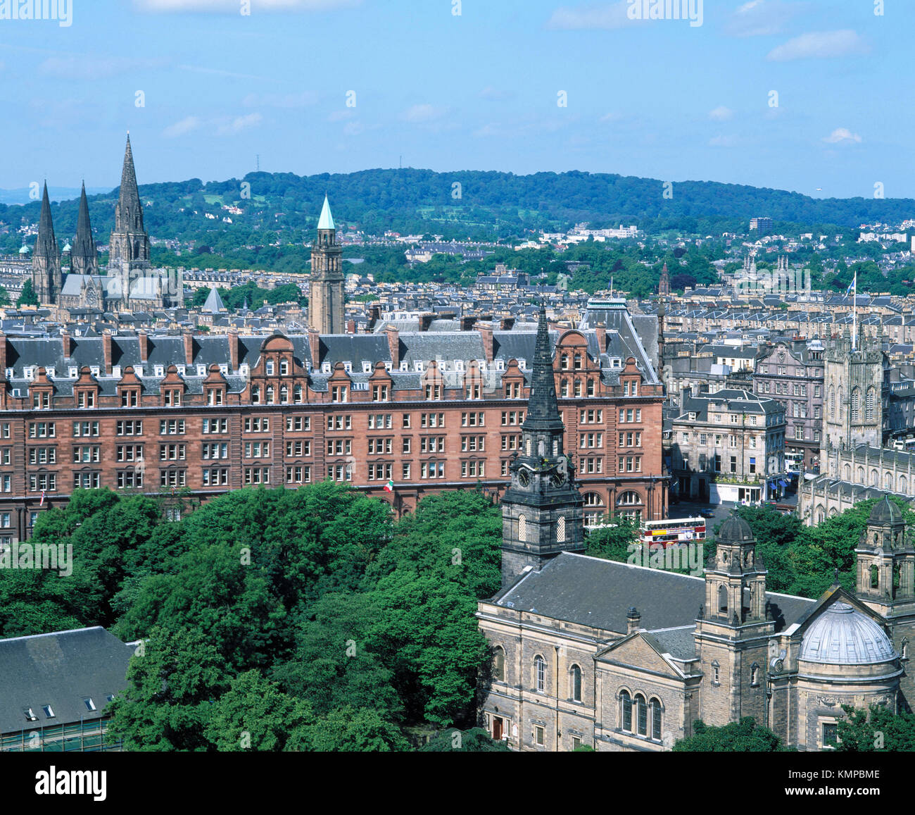 St. Cuthbert´s Kirk. Edinburgh. Scotland Stock Photo Alamy