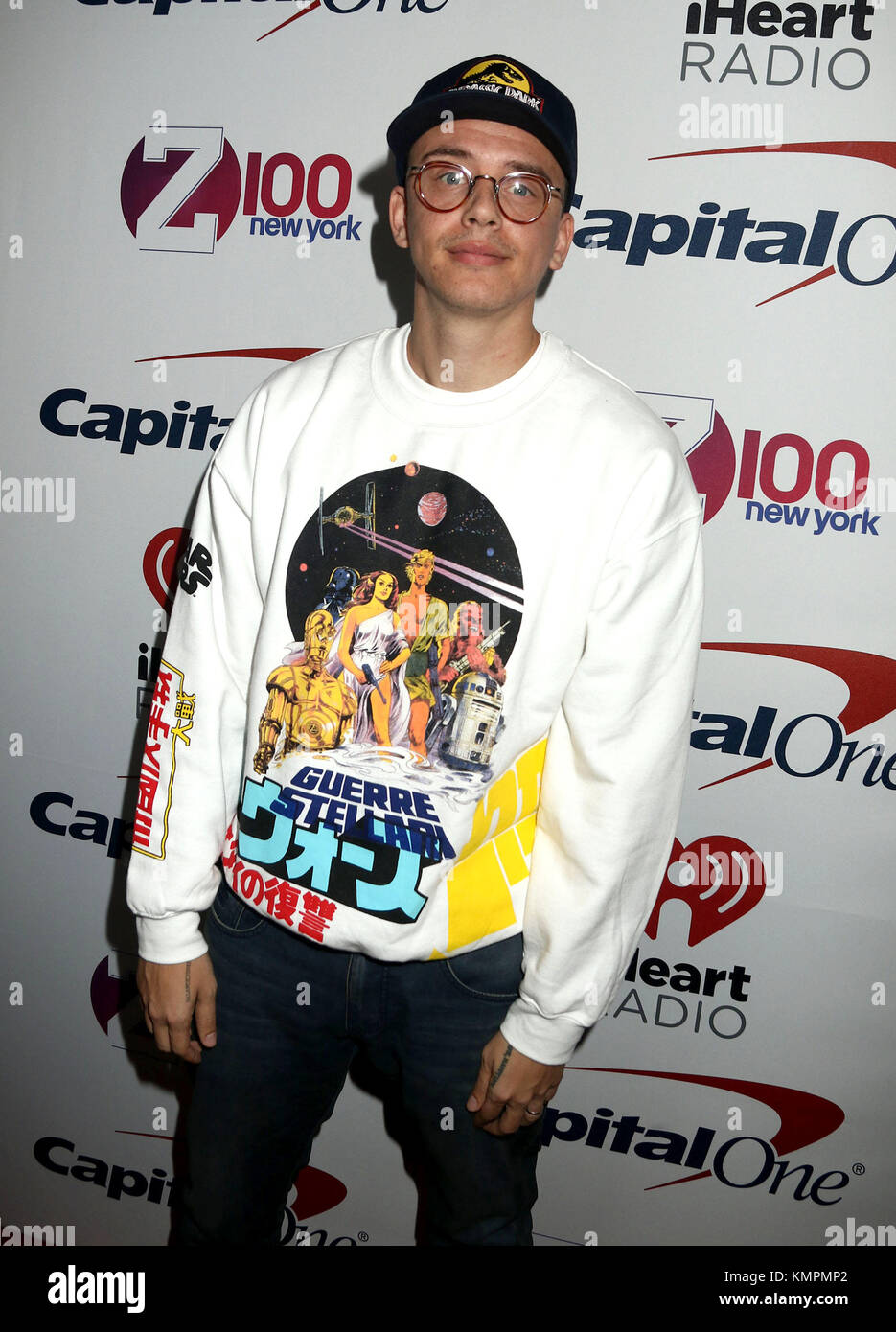 New York City, New York, USA. 8th Dec, 2017. Rapper LOGIC attends Z100 ...