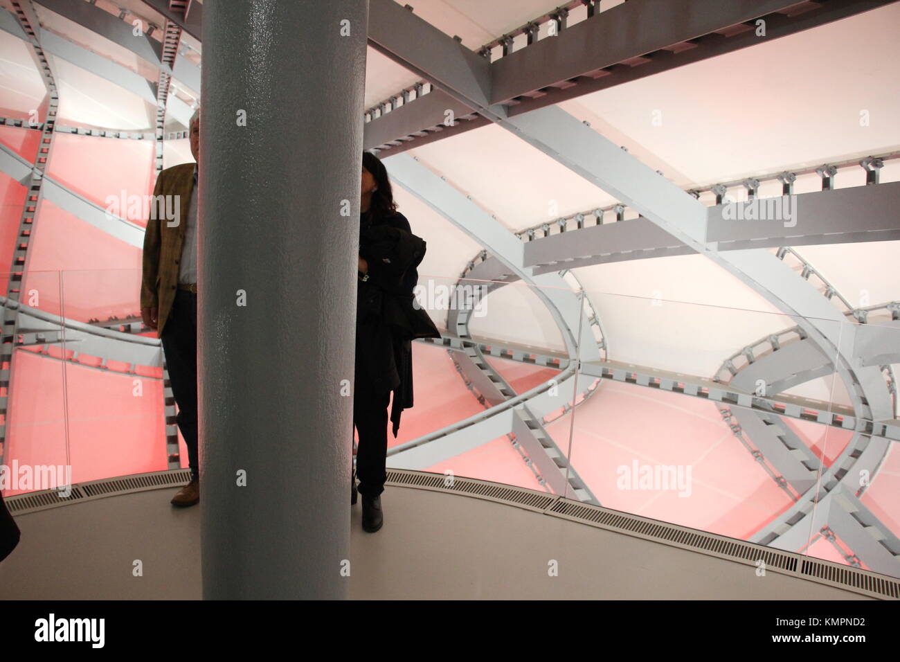 Rome, Italy. 8th December, 2017. The Small to Medium Sized Book Publishers Fair held for the first time at the Nuvola di Fuksas Cloud state of the art Convention Centre in the EUR district of Rome Italy ©Gari Wyn Williams/Alamy Live News Stock Photo