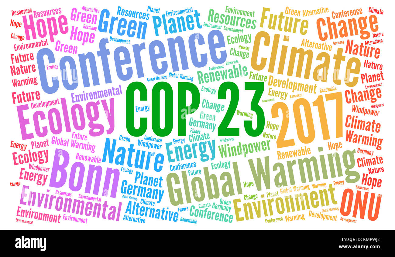 COP 23 in Bonn, Germany Stock Photo