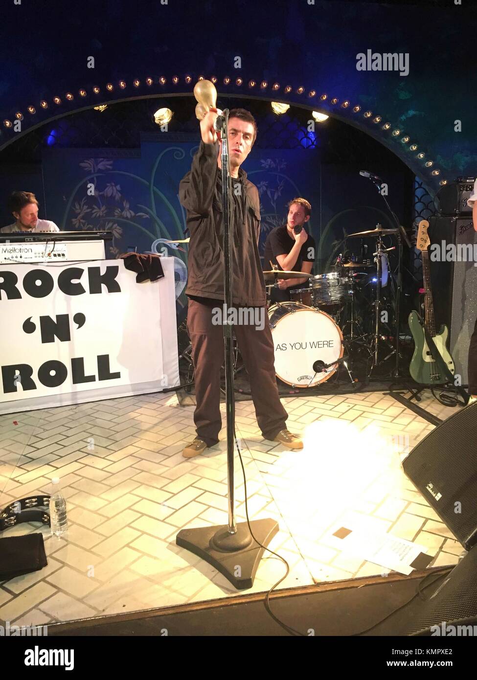 Liam Gallagher ,Oasis McKittrick Hotel  New York 7/28/17 Photo Michael A Brito Stock Photo