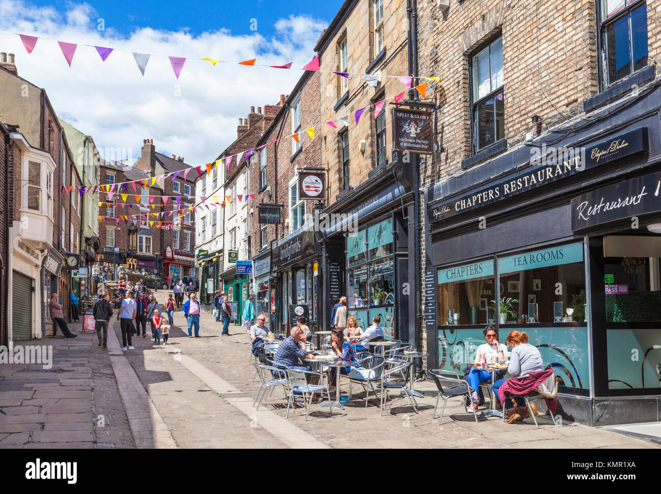 England Durham England City Of Durham Saddler Street A Steep Street 