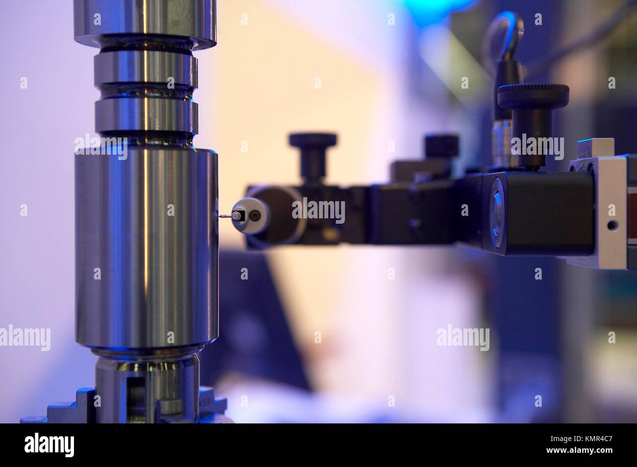 High precision measuring. Threedimensional coordinate measuring Stock