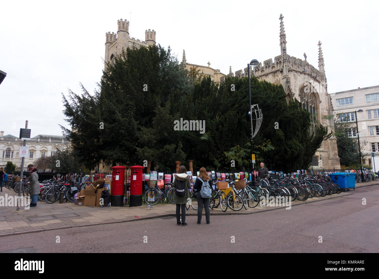 Corner market hill and st marys passage cambridge hires stock