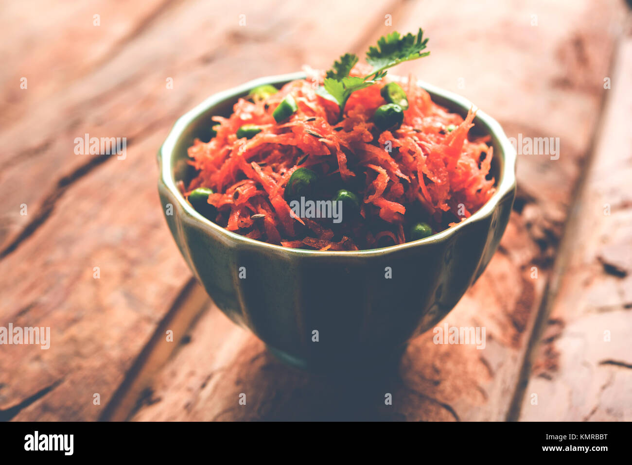 Carrot raita / Gajar Koshimbir. It a condiment from the Indian ...