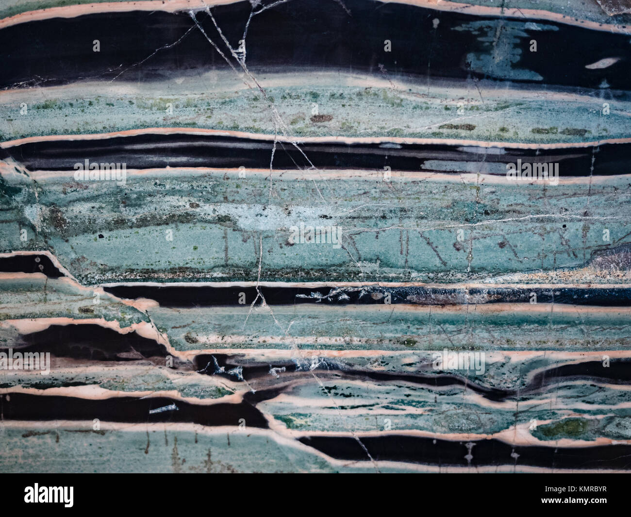 Blue veins marble stone hi-res stock photography and images - Alamy