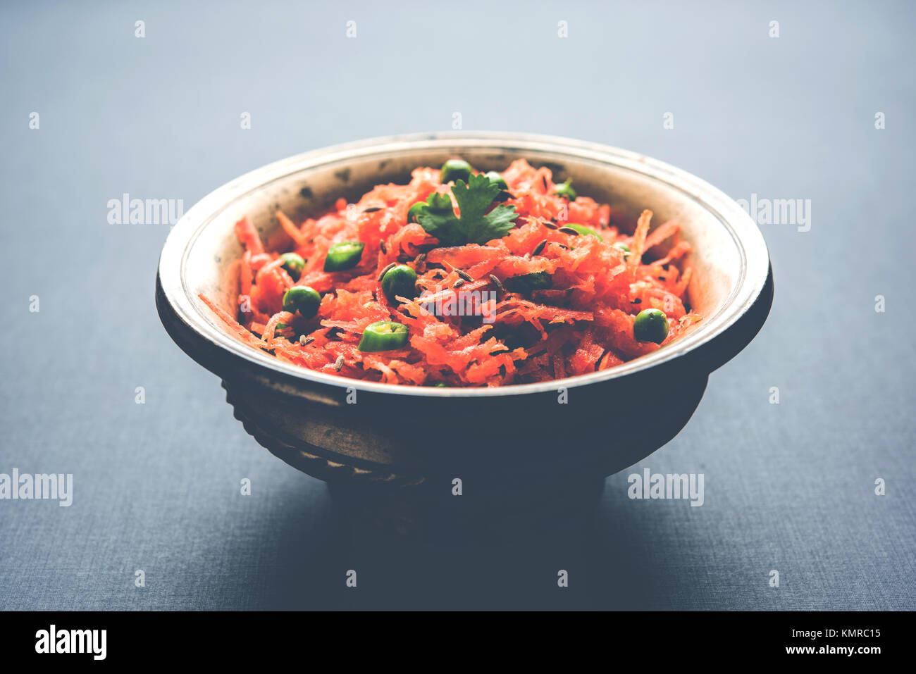 Carrot raita / Gajar Koshimbir. It a condiment from the Indian ...
