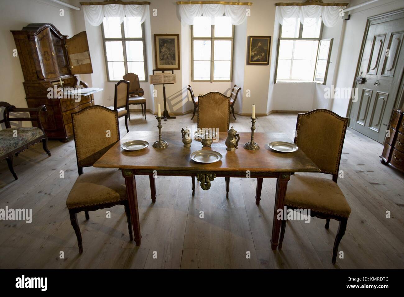 Mozart´s birth house, Salzburg. Austria Stock Photo Alamy