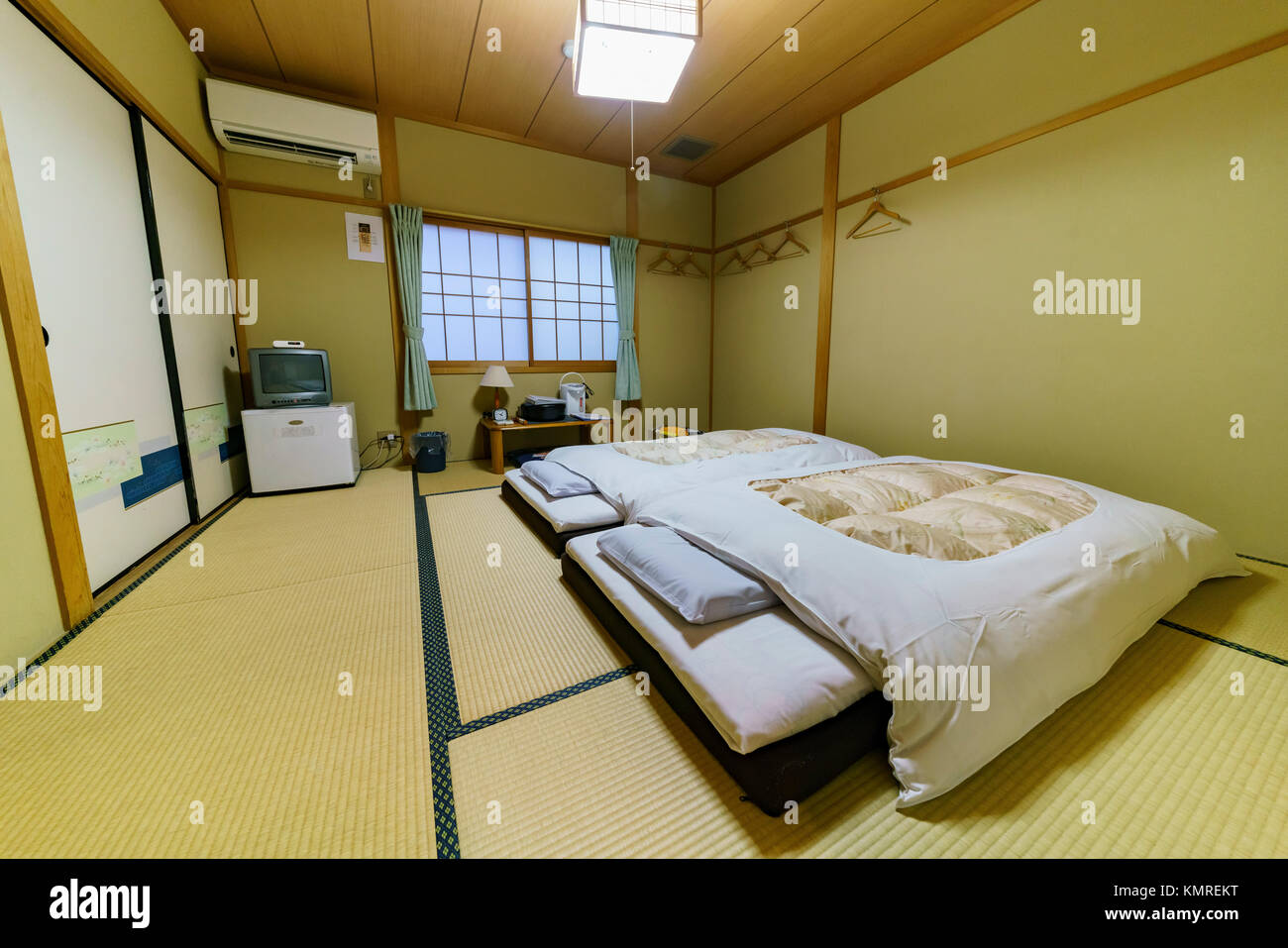 Kyoto, NOV 22 Interior view of a cute Japanese style room on NOV 22