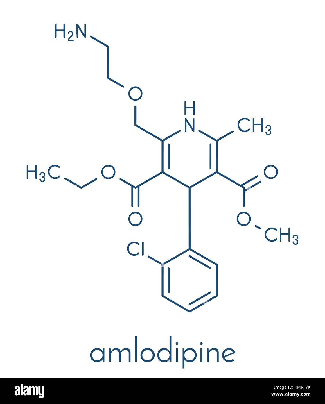 Amlodipine drug molecule hi-res stock photography and images - Alamy