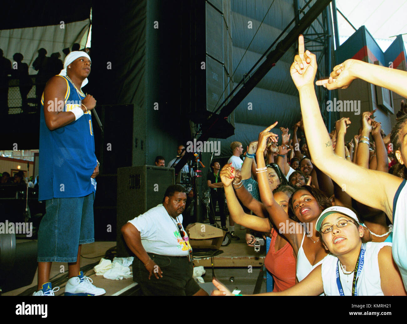 MOUNTAIN VIEW, CA - AUGUST 12: Jay-Z at KMEL Summer Jam 2000 at