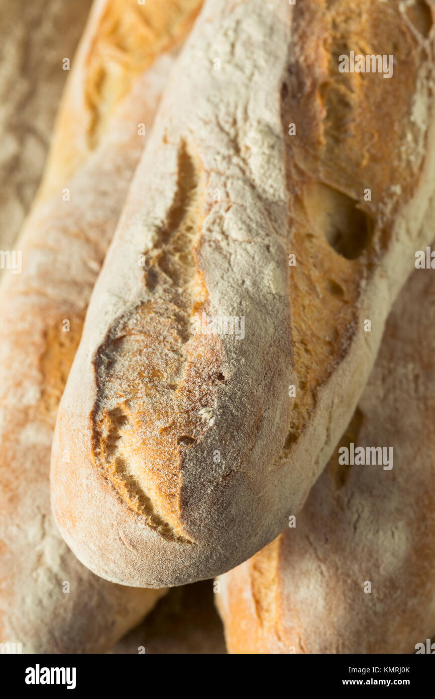 Homemade Crusty French Bread Baguette Ready to Eat Stock Photo Alamy