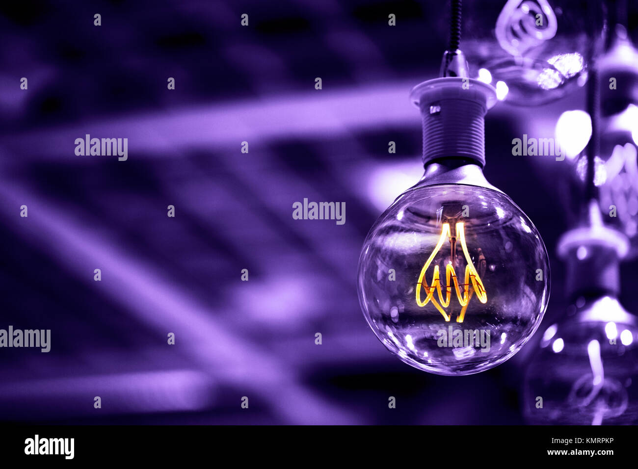 Group of modern Ultra Volet lamps Stock Photo - Alamy