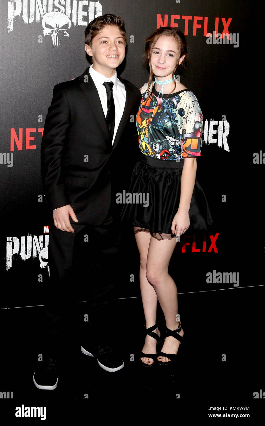 New York premiere of 'Marvel's The Punisher' at AMC Loews 34th Street