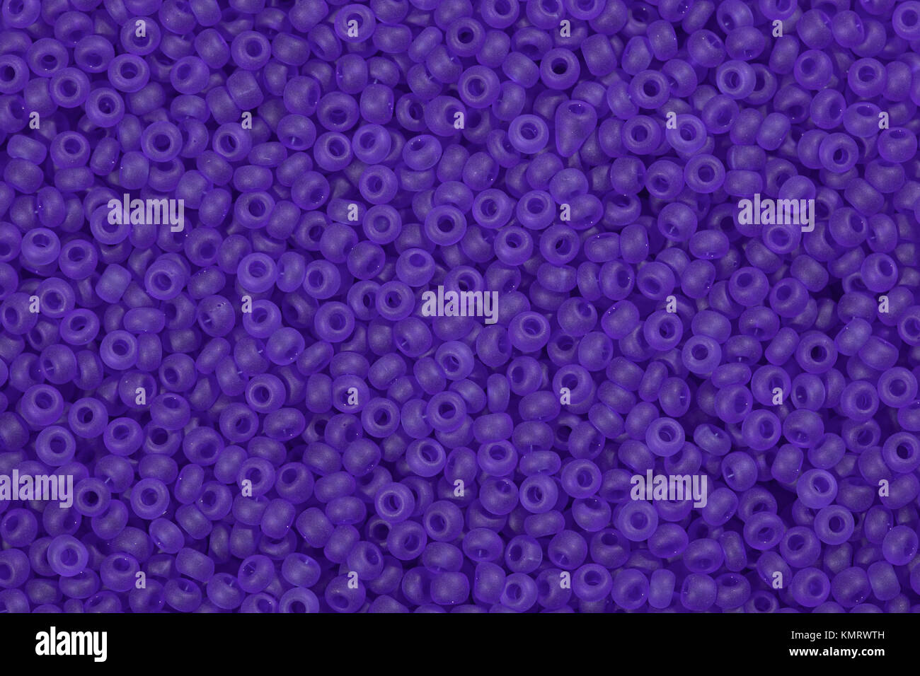 Many Purple Seed Beads Stock Photo Alamy