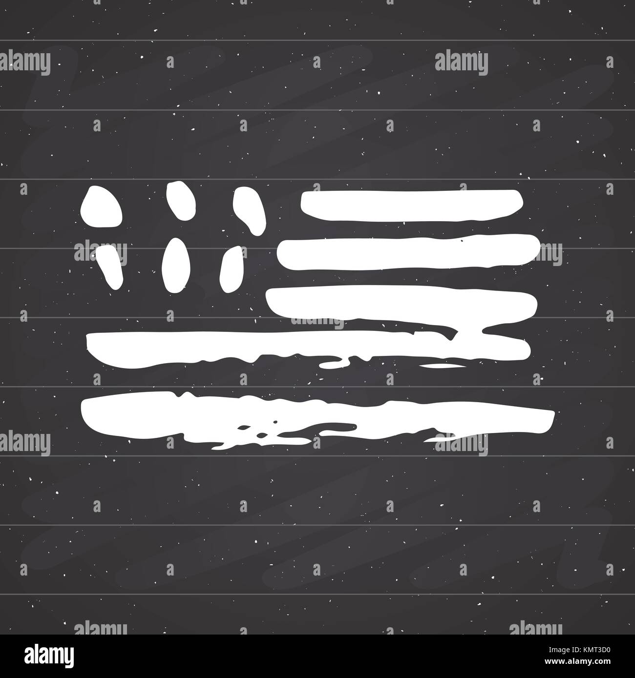 Hand drawn national flag of usa hi-res stock photography and images - Alamy