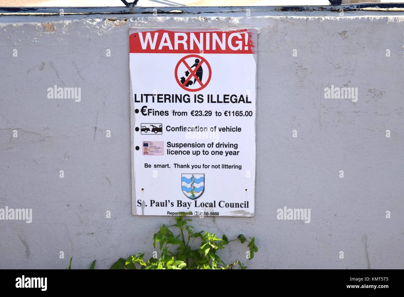 Littering fines hires stock photography and images Alamy