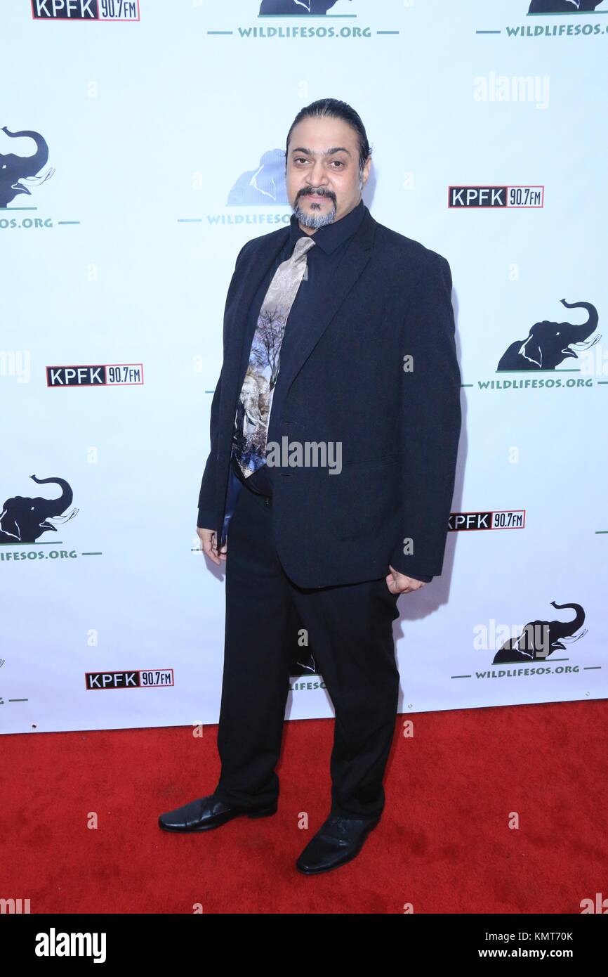 'Tusk After Dusk: Night of 1000 Elephants' benefit for the Wildlife SOS organization held at Avalon Hollywood  Featuring: Kartick Satyanarayan Where: Hollywood, California, United States When: 04 Nov 2017 Credit: WENN.com Stock Photo