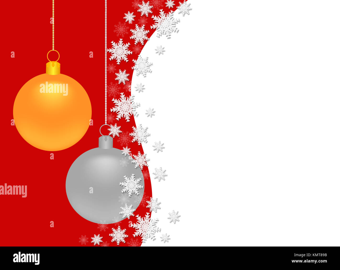 Christmas greeting card background with empty space for text Stock ...