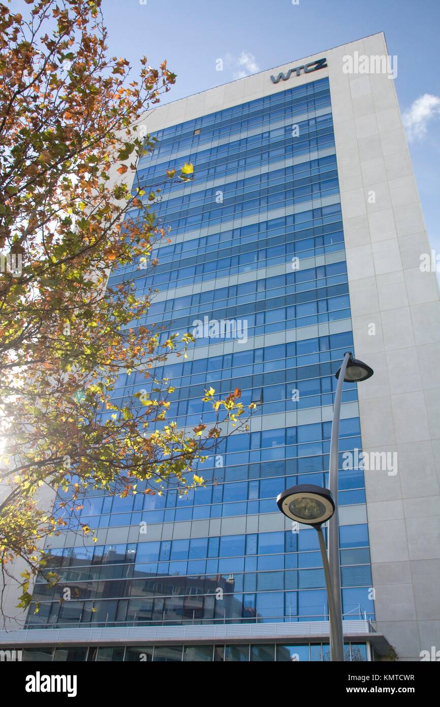 World Trade Center, Zaragoza, Spain Stock Photo Alamy