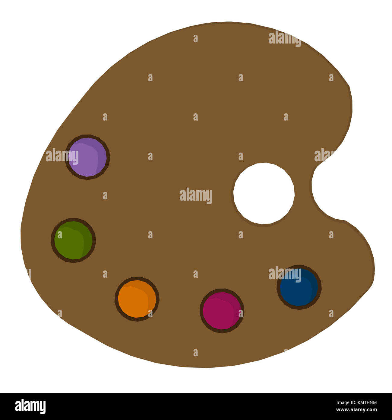 Cartoon Art Pallet Stock Photos Cartoon Art Pallet Stock Images