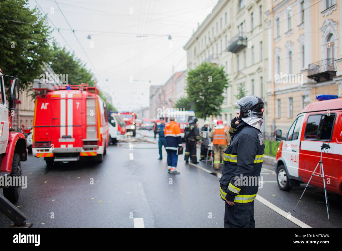 Russia fire department station hires stock photography and images Alamy