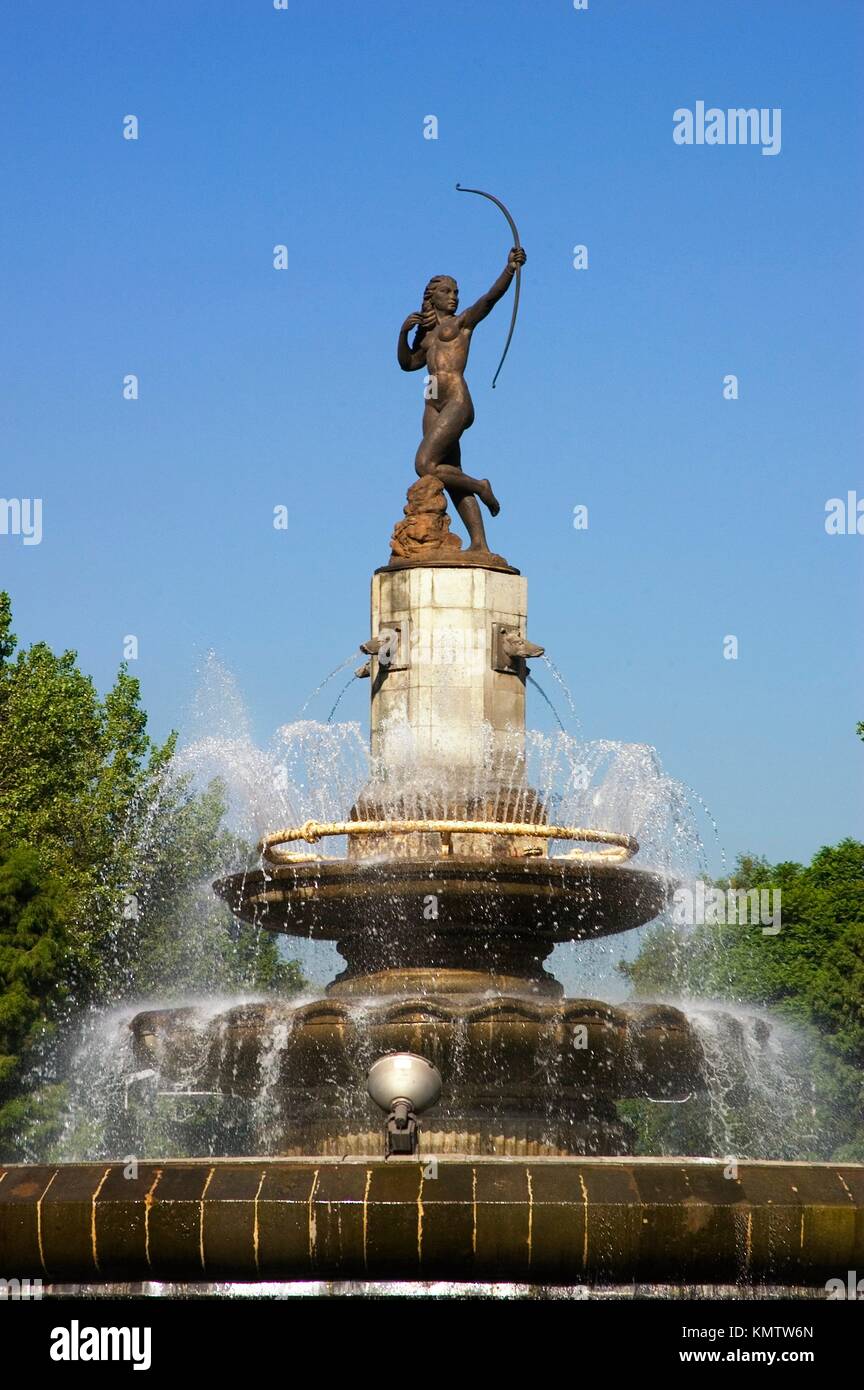 Fuente La Diana Cazadora Av Reforma Ciudad de Mexico Stock Photo Alamy
