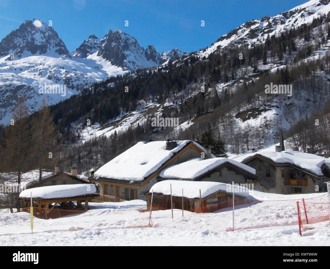 le tour ,chamonix haute savoie ,france Stock Photo - Alamy