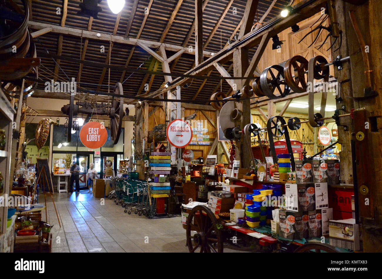 Interior of Lehman s Hardware Store, Kidron, Ohio, USA. The source of