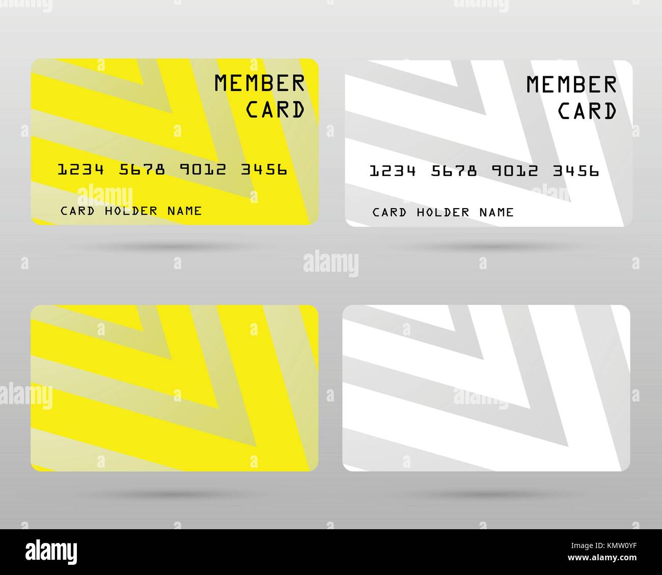 member card, business VIP card, design for privilege member,vector ...