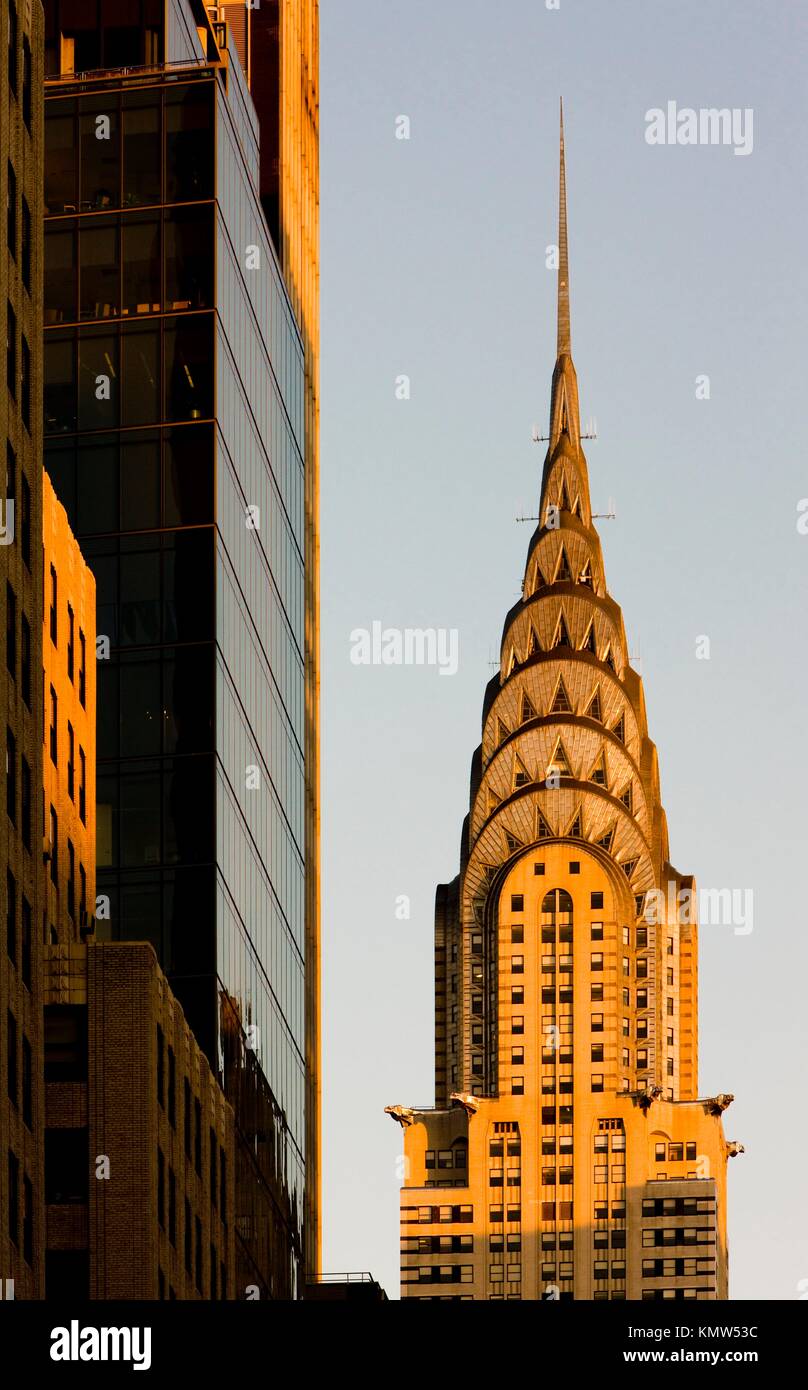 Detail Of Chrysler Building, Manhattan, New York City, USA Stock Photo ...