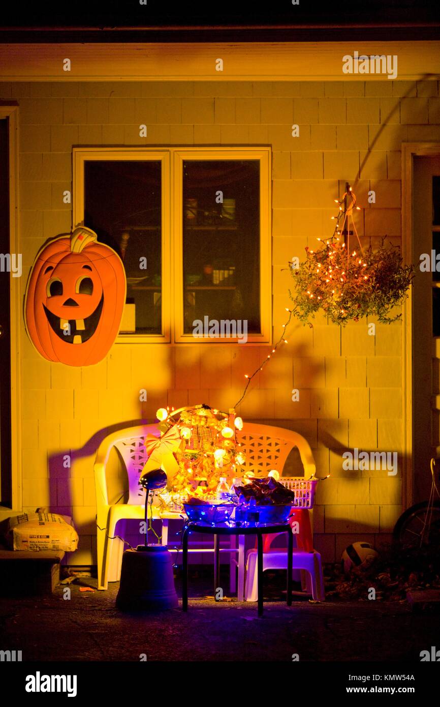 Halloween in Machias, Maine, USA Stock Photo Alamy