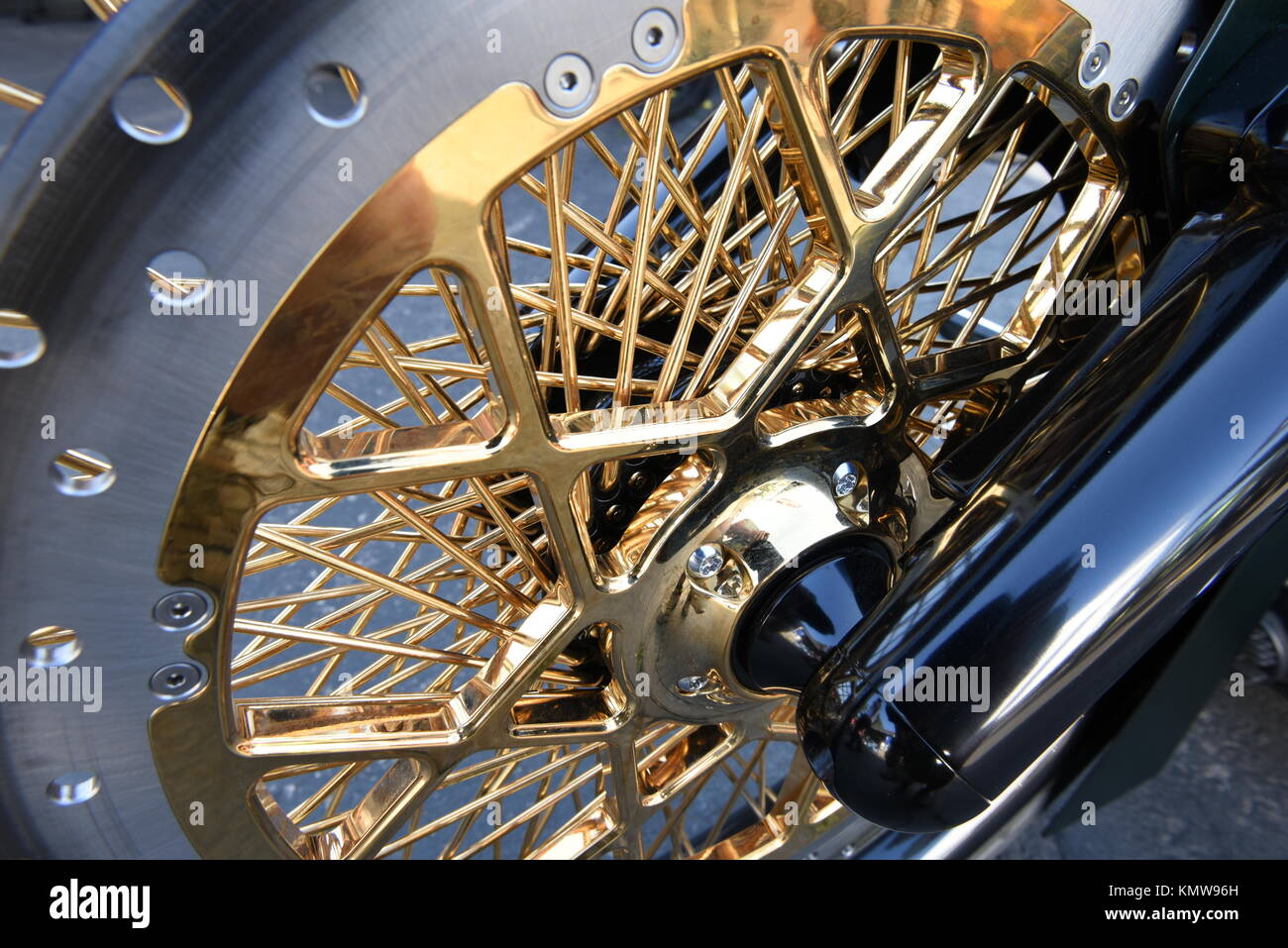 Gold spoke motorcycle rims deals