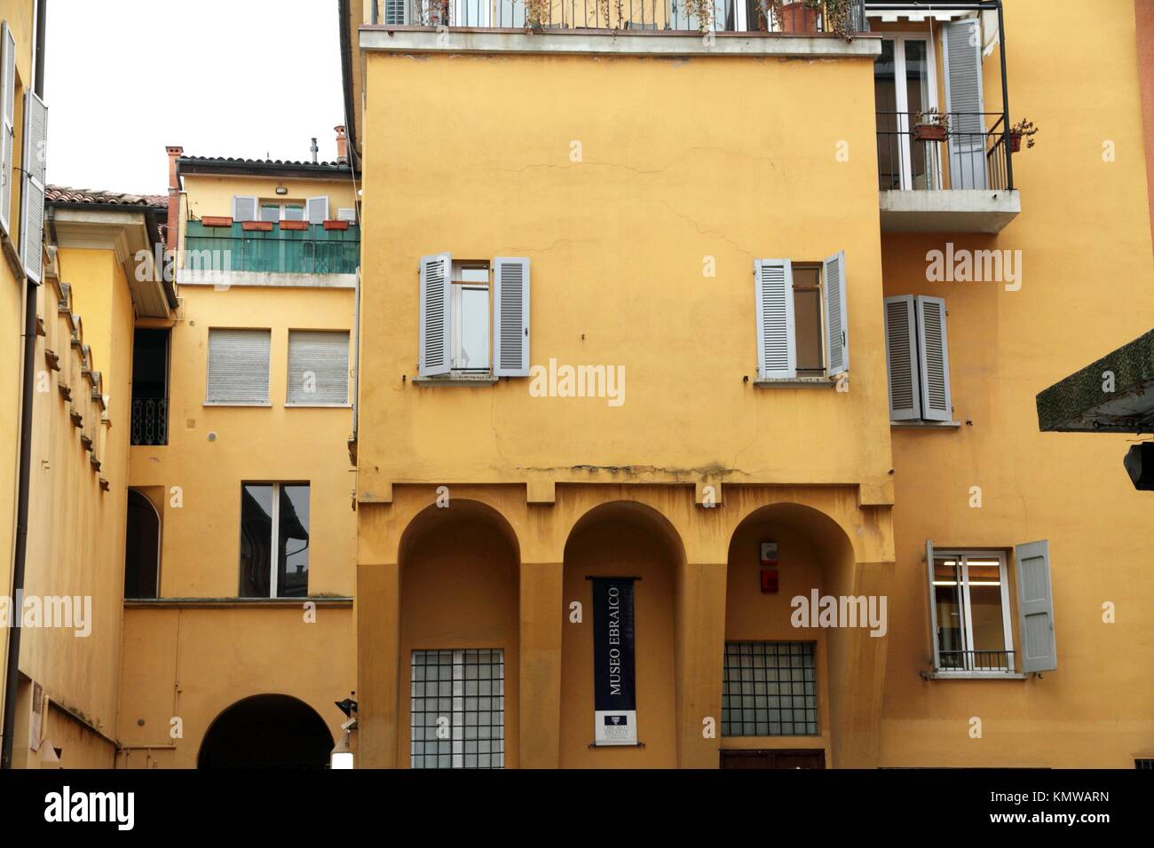 Jewish museum Bologna Italy Stock Photo Alamy