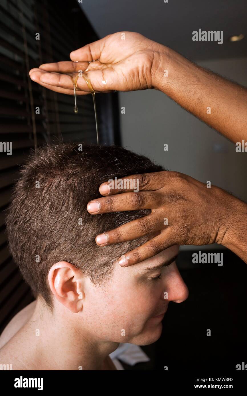 Ayurveda Massage in Kerala state india Stock Photo Alamy