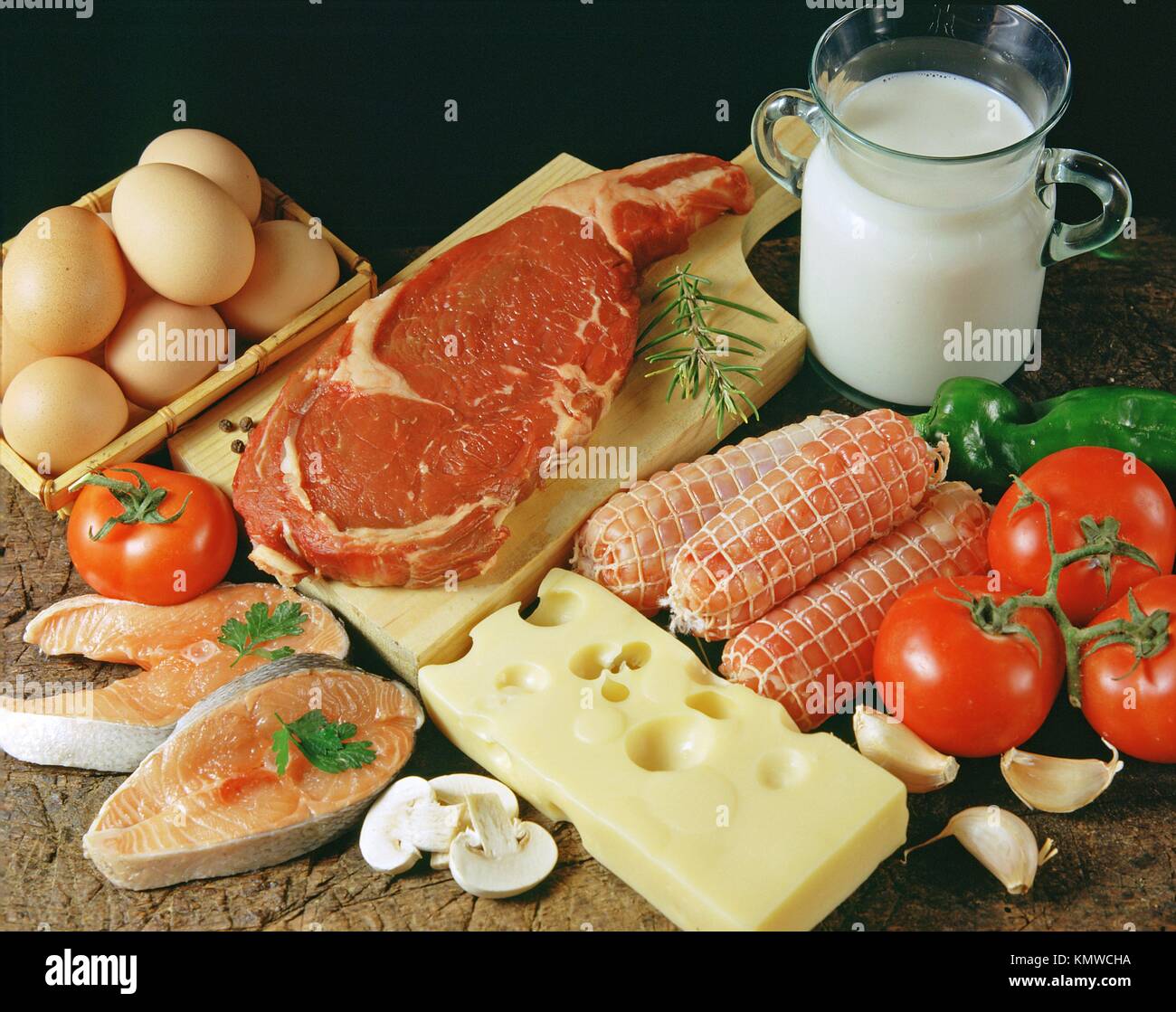 People food steak and eggs hi-res stock photography and images - Alamy