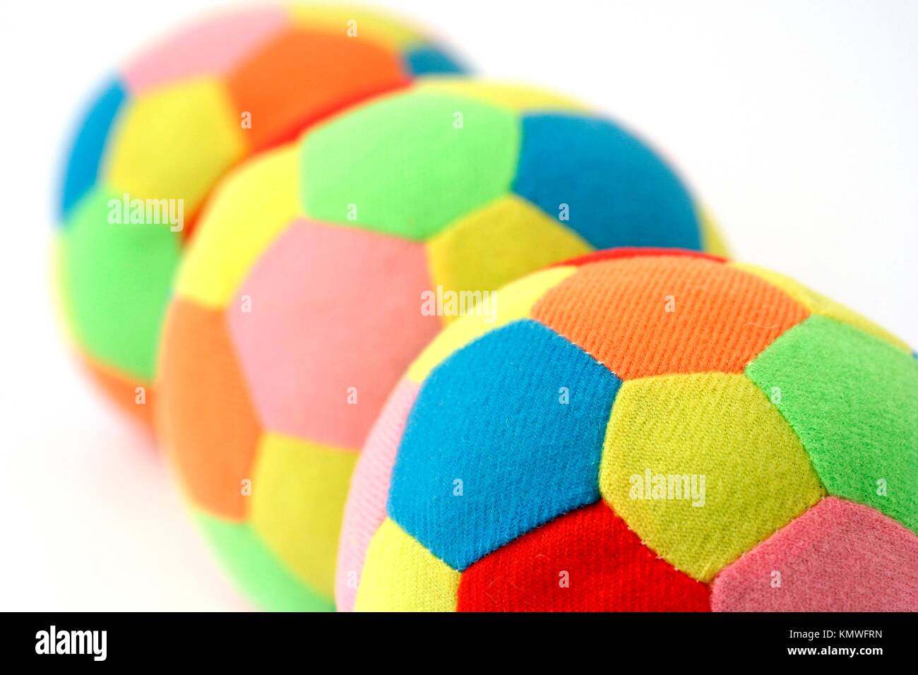 Felt balls for babies Stock Photo Alamy