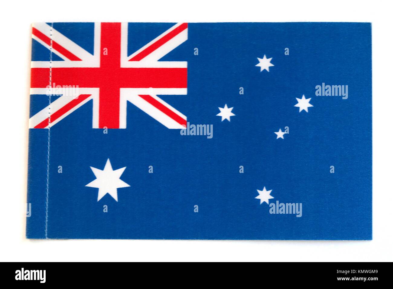 Close up of Australian Flag Stock Photo