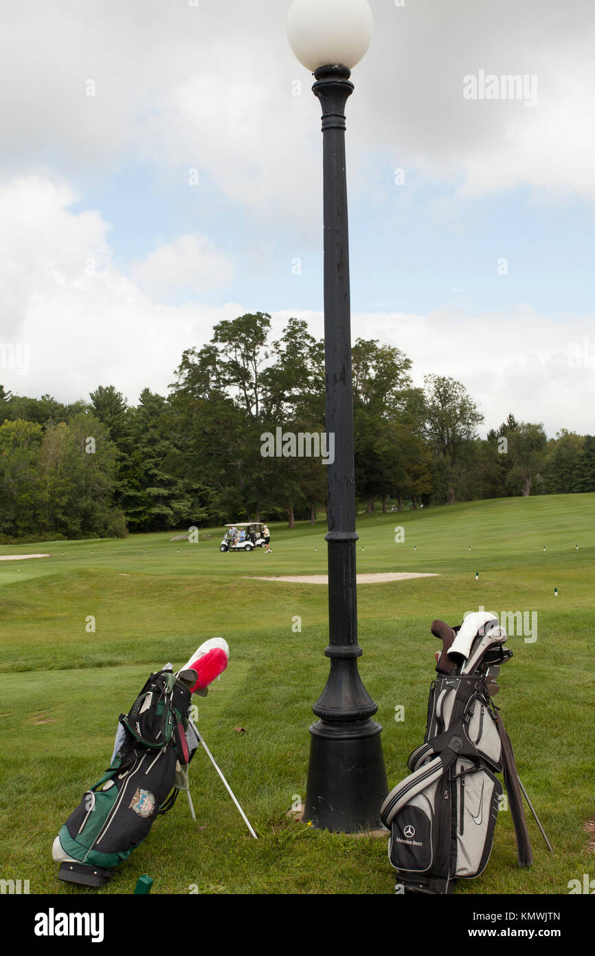 Golf course in Massachusetts USA Stock Photo Alamy