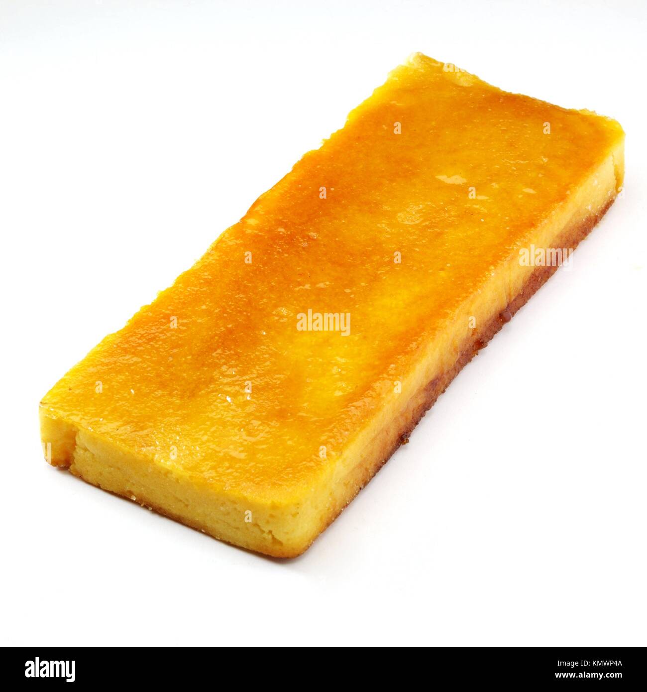 Spanish egg yolk nougat with almonds and eggs Stock Photo Alamy