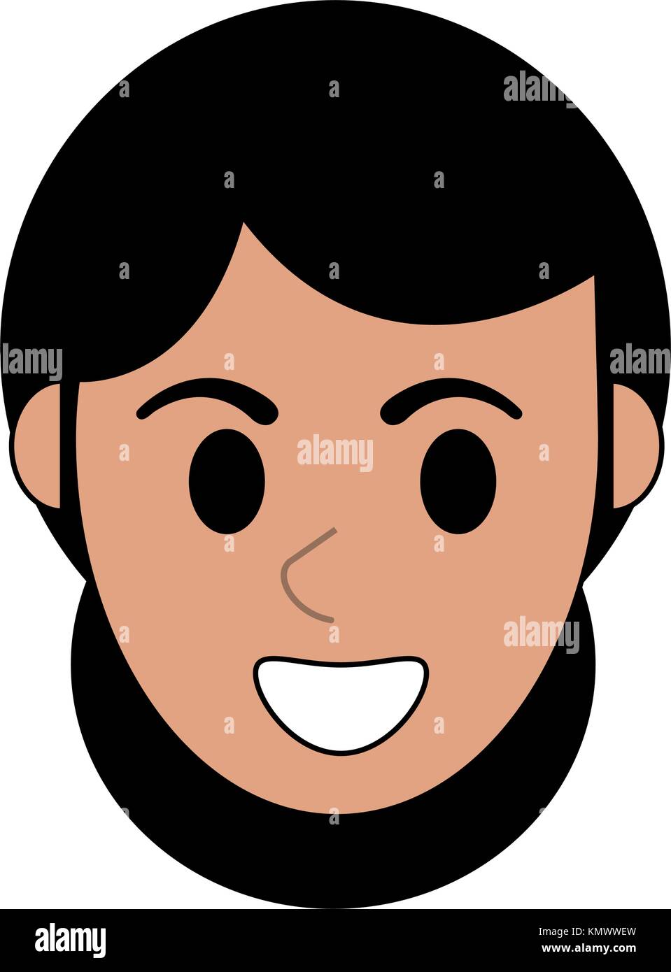 Young woman face Stock Vector Image & Art - Alamy